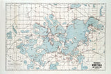 1908 Woodmans Map of Lake Minnetonka