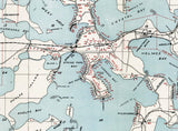 1908 Woodmans Map of Lake Minnetonka