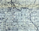 1913 Map of Coweta Broken Arrow Oil and Gas District Creek Nation Oklahoma