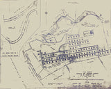 1947 Map of Gates Fayette County Pennsylvania