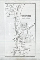 1889 Map of Greenwood Wakefield Massachusetts