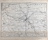 1880 Map of Dane County Wisconsin
