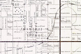 1913 Map of Henryetta Oil Field Okmulgee County Oklahoma