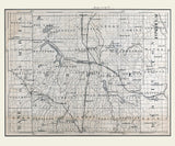 1880 Map of Dodge County Wisconsin