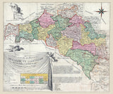 1780 Map of Galicia and Lodomeria