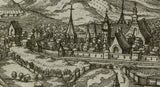 1659 Panorama of Lwow Lemberg Galicia Austria Hungary