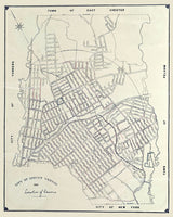 1899 Map of the City of Mount Vernon Westchester County New York
