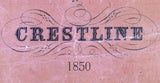 1850 Map of Crestline Crawford County Ohio