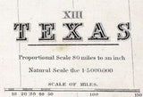 1865 Map of Texas