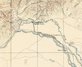 1908 Topo Map of Fairbanks Alaska