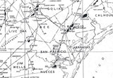 1935 Map of Texas Oil and Gas Fields