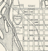 1941 Map of Columbia South Carolina