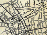 1910 Map of the City of Spartanburg South Carolina