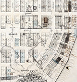 1838 Map of Apalachicola Florida