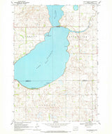 1969 Topo Map of Lake Poinsett South Dakota