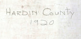 1920 Map of Hardin County Tennessee