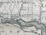 1880 Map of Pierce County Wisconsin