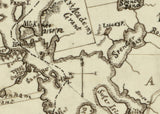 1873 Map of Moosehead Lake Maine