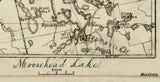 1873 Map of Moosehead Lake Maine