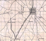 1884 Map of Butler County Alabama