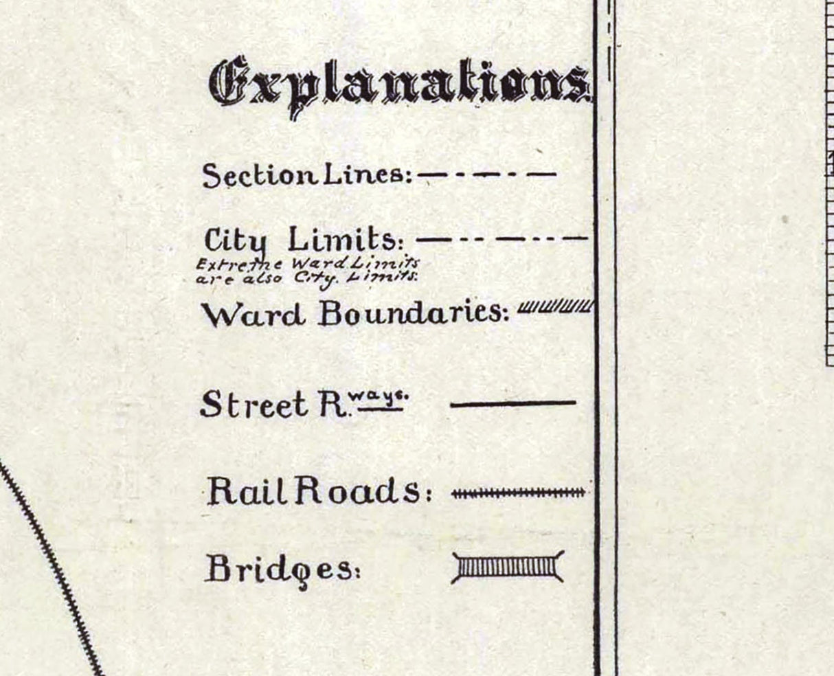 1899 Map of Montgomery Alabama