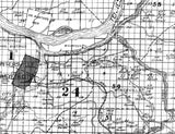 1909 Map of Marshall County Alabama