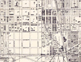 1890 Map of Anniston Alabama