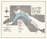 1960 Map of Jefferson Lake Jefferson County Ohio