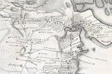 1833 Map of Duxbury Massachusetts