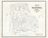 1849 Map of Hanover Massachusetts