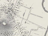 1850 Map of Framingham Massachusetts