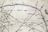 1869 Map of Spartanburg County South Carolina