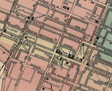 1873 Map of Hagerstown Maryland