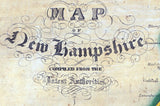 1849 Map of the State of New Hampshire