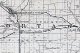 1880 Map of Portage County Wisconsin