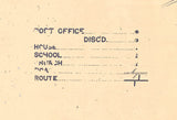 1920 Map of Hawkins County Tennessee