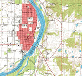 1975 Map of Lake Wisconsin