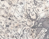 1825 Map of Essex County Massachusetts