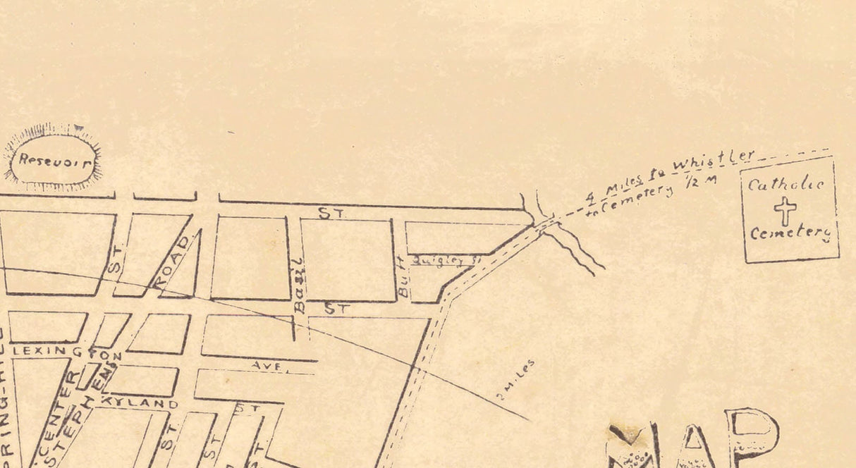 1900 Map of Mobile Alabama