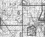 1909 Map of Madison County Alabama