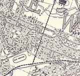 1914 Map of Birmingham Alabama