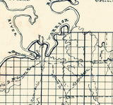 1840 Map of Marengo County Alabama