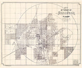 1890 Map of Anniston Alabama