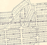 1890 Map of Piedmont Alabama