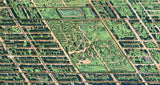 1909 Panoramic Map of Erie Pennsylvania
