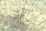 1894 Topo Map of Richmond Virginia Quadrangle