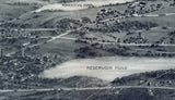 1918 Panoramic Map of Canton Massachusetts