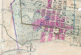 1800s Map of Fernandina Amelia Island Florida North Point