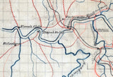 1860s Map of Cobb County Georgia Atlanta