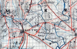 1860s Map of Murray County Georgia